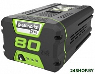 Картинка Аккумулятор Greenworks G80B4 (80В/4 Ah)