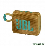 Картинка Беспроводная колонка JBL Go 3 (желтый)
