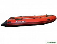 Картинка Лодка Polar Bird Eagle PB-450Е ПБ19 стеклокомпозит (черный/красный)