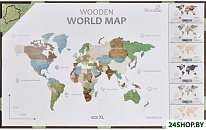 Карта мира XL 3140