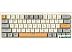 Клавиатура JEGG ZA63 Pro Beige Gray Yellow (TNT Yellow)