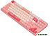 Клавиатура A4Tech Bloody S87 Energy Pink (Bloody BLMS Red Plus)
