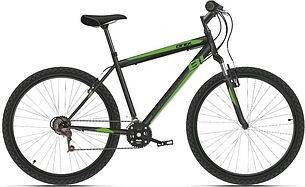 Картинка Велосипед BLACK ONE Onix 26 Alloy 2021 HD00000405 (черный/зеленый/серый)