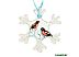 Елочная игрушка Грай Снежинка ЕС-25