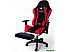 Офисное кресло Calviano 1585 (черный/красный велюр)
