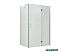 Душевой уголок Omnires Manhattan ADC80X-A+ADR90X