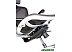 Кресло Norden Hero White YS-0810H-T(E+E)W (белый/серый)