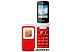 Кнопочный телефон TeXet TM-325 (гранатовый)