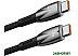 Кабель Baseus Glimmer Series Fast Charging Data Cable USB Type-C - Type-C 100W CADH000801 (2 м, черн