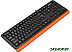 Клавиатура A4Tech Fstyler FKS10 (черный/оранжевый)