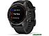 Умные часы Garmin Fenix 7S Sapphire Solar 42 мм (серый карбон/черный)