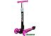 Трехколесный самокат Novatrack Rainbow Pro Transparent New 120PROT.RAINBOW.PN22 (розовый)