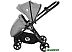 Детская универсальная коляска Lorelli Patrizia Light Grey (10021652119)