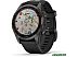 Умные часы Garmin Fenix 7S Sapphire Solar 42 мм (серый карбон/черный)