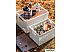 Органайзер для хранения Happy Home складной со столиком и ручками HH-003 30 л (белый)
