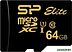 Карта памяти Silicon Power Golden Series Elite microSDHC/SDXC 64Gb (SP064GBSTXBU1V1G)