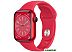 Умные часы Apple Watch Series 8 41 мм (алюминиевый корпус, красный/красный, спортивный силиконовый р