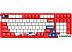 Клавиатура Dareu A98 Pro (красный)