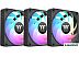 Комплект вентиляторов для корпуса Thermaltake CT120 EX ARGB 3-Fan Pack CL-F181-PL12SW-A