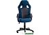 Кресло TetChair Driver (флок/ткань, синий/серый)