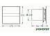 Вентилятор накладной CATA E-120 GTH Glass Timer Hygro Вентилятор накладной CATA E-120 GTH Glass Timer Hygro