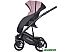 Детская универсальная коляска RIKO Basic Pacco 2 в 1 (02, розовый/черный)