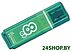 Флеш-память SmartBuy Glossy series 8 Gb Green (SB8GBGS-G)