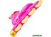 Роликовые коньки Ridex Wing (р. 38-41, розовый/жёлтый)