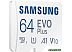 Карта памяти SAMSUNG EVO Plus 2021 microSDXC 64GB (с адаптером)