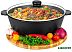 Жаровня Elan Gallery Гармония вкуса 120655 (черный оникс)