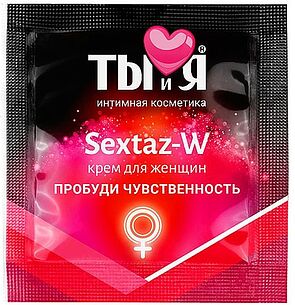 КРЕМ Sextaz-W для женщин одноразовая упаковка 1,5г