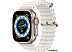 Профессиональные умные часы Apple Watch Ultra LTE 49 мм (титановый корпус, титановый/белый, ремешок 