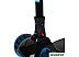 Трехколесный самокат Novatrack Rainbow Basic Black New 120BB.RAINBOW.BBL22 (черный/голубой)
