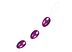 Анально-вагинальные шарики на веревке пурпурные