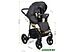 Детская универсальная коляска Alis Orion Or 01 2 в 1 (темно-серый/светло-серый)