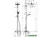 Душевая система Hansgrohe Crometta E 240 1jet Showerpipe [27298000]