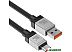 Кабель Baseus CoolPlay Series USB Type-A - USB Type-C (1 м, черный)