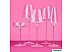 Набор бокалов для вина Makkua Wine series Crystal Elegance Rose MR500