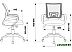 Кресло Бюрократ CH-695N/R/TW-11 (черный/красный)