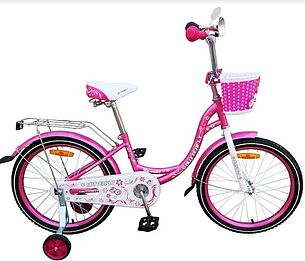 Картинка Детский велосипед Favorit Butterfly 18 (розовый) (BUT-18PN)