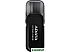 USB Flash A-Data UV240 64GB (черный) (AUV240-64G-RBK)