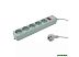 Сетевой фильтр PC Pet AP01006-3-GR 3 м (5 розеток) серый