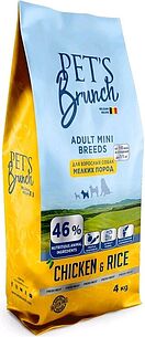 Картинка Сухой корм для взрослых собак PET'S BRUNCH ADULT MINI BREEDS (4 кг)