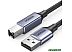Кабель Ugreen US369 90560 USB Type-A - USB Type-B (5 м, черный)