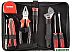 Универсальный набор инструментов Hammer 601-035 (9 предметов)