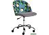 Кресло TetChair Melody Botanica 11 avocado/29 (ткань/флок, серый)