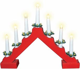 Картинка Новогодняя горка NEON-NIGHT 7 свечек (501-082)