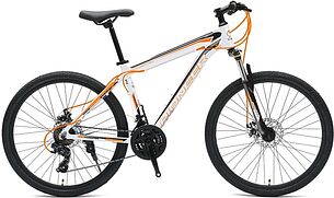 Картинка Велосипед Pioneer Forester (белый/черный/оранжевый)