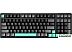 Клавиатура JEGG ZA99 Black Grey Green (TNT Yellow)
