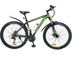 Картинка Велосипед горный Nasaland 275M031 27.5 р.19 (черно-зеленый)